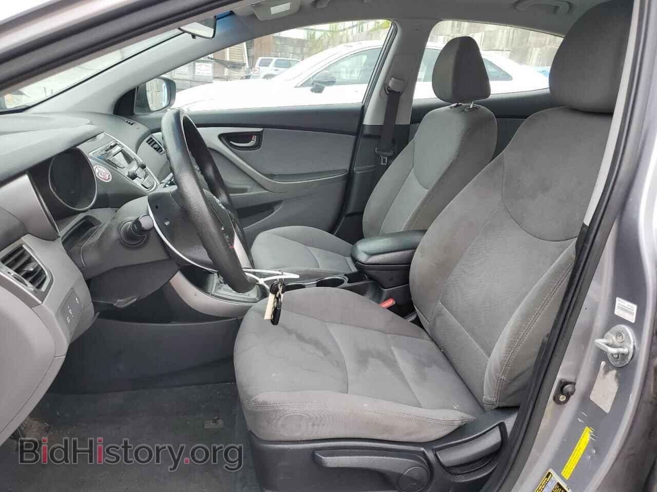 2013 HYUNDAI ELANTRA - VIN: KMHDH4AEXDU714112 - Фото 7