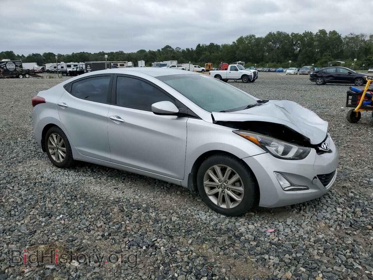 2014 HYUNDAI ELANTRA - VIN: KMHDH4AEXEU146221 - Фото 4