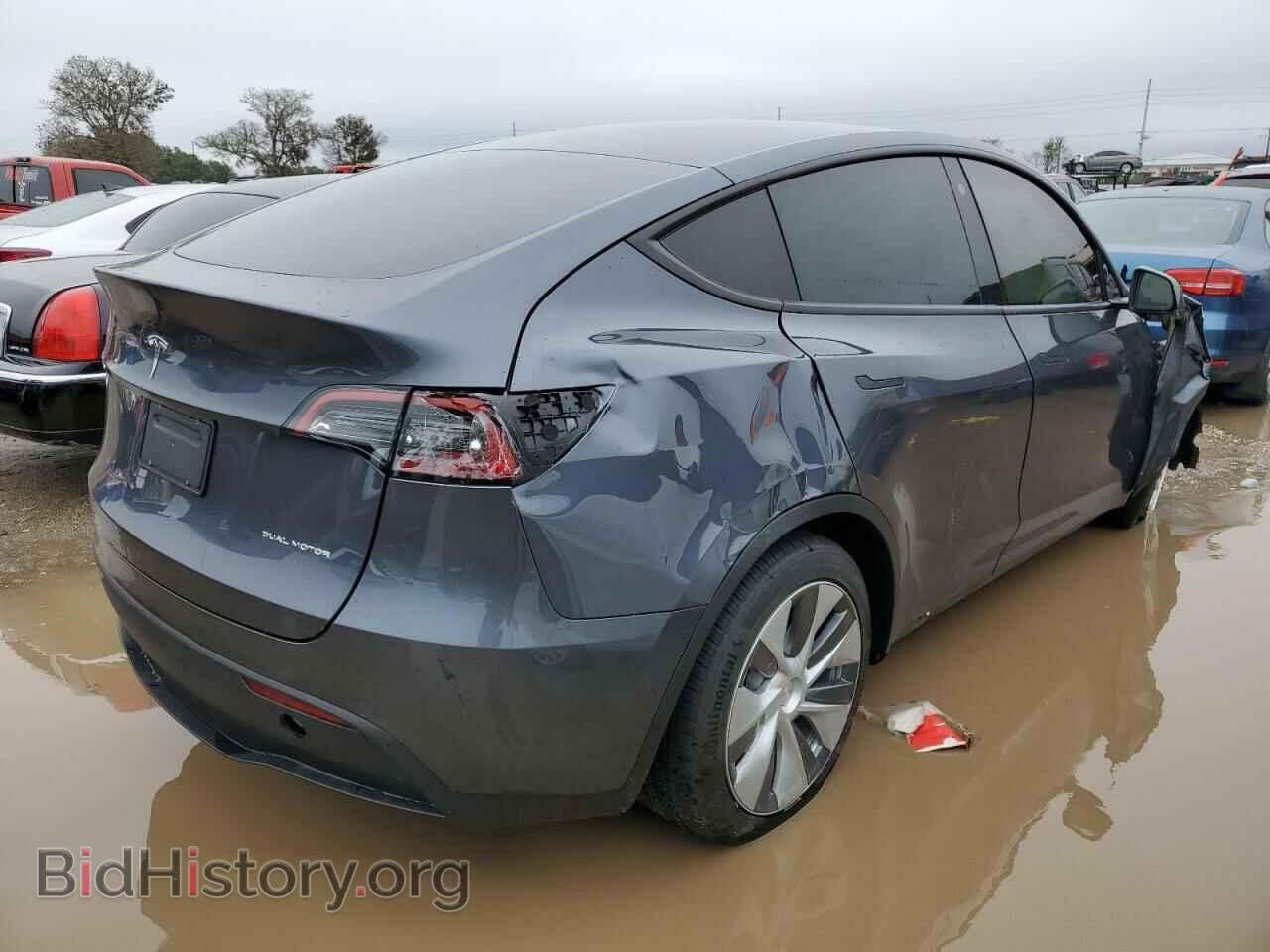 2022 TESLA MODEL Y - VIN: 7SAYGDEE5NA005357 - Фото 3