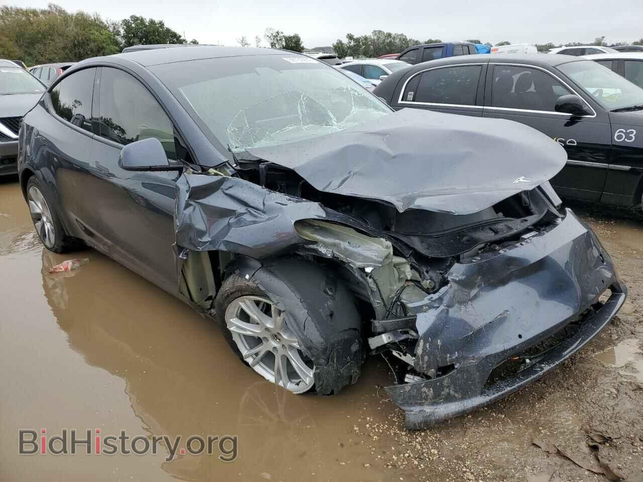 2022 TESLA MODEL Y - VIN: 7SAYGDEE5NA005357 - Фото 4