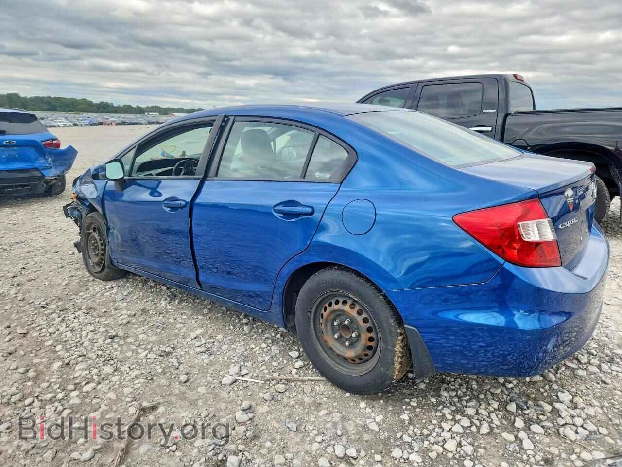2012 HONDA CIVIC - VIN: 2HGFB2F5XCH548575 - Фото 2