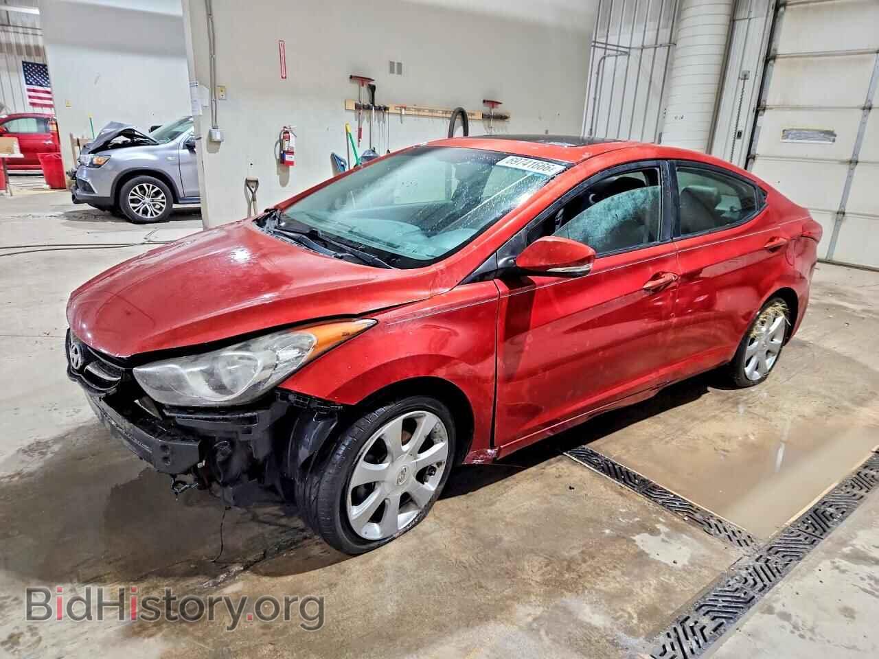 Photo KMHDH4AE9DU521806 - HYUNDAI ELANTRA 2013