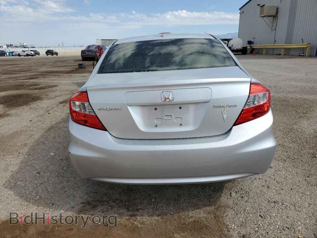 2012 HONDA CIVIC - VIN: 2HGFB2F95CH504518 - Фото 6