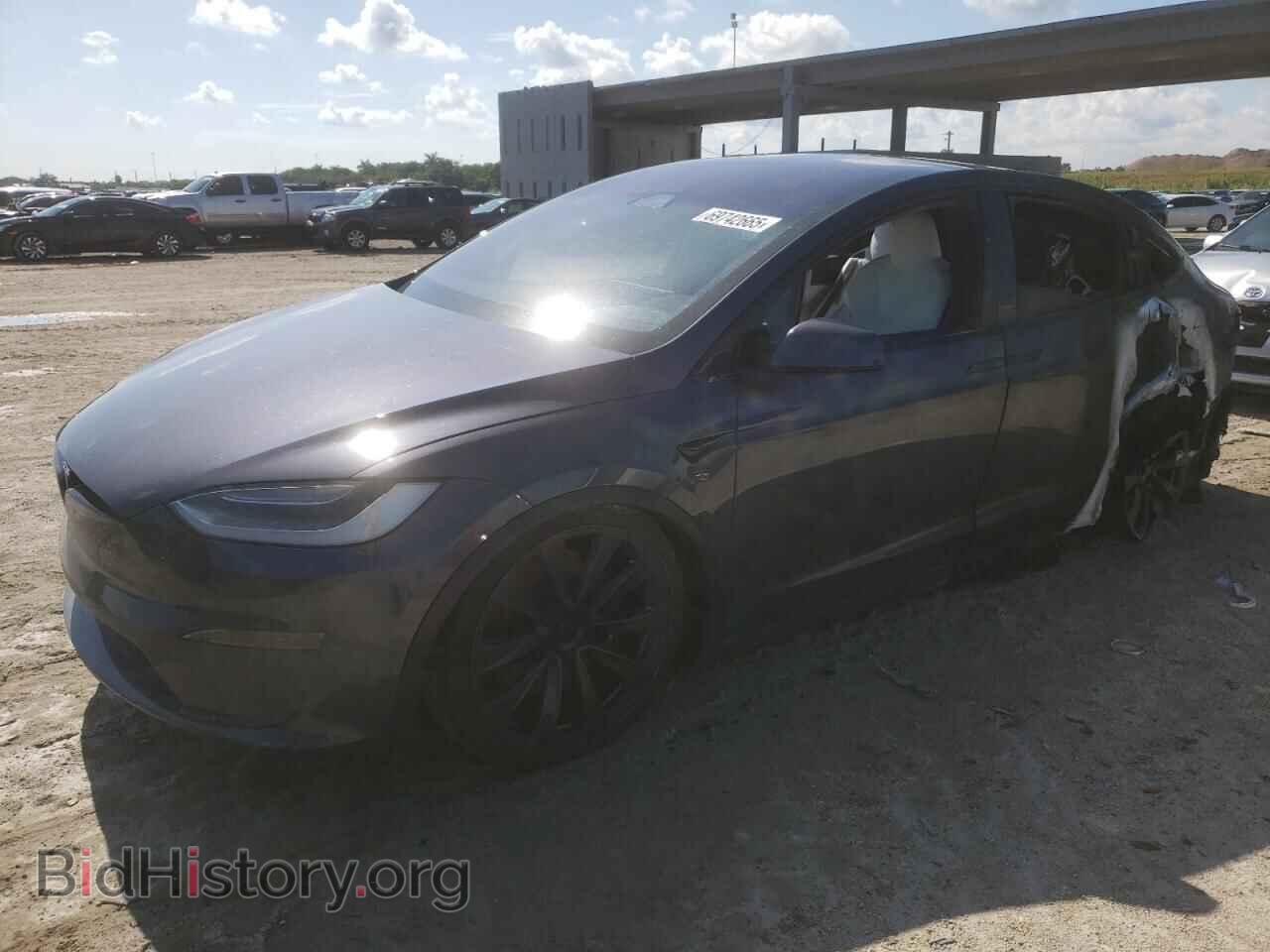 Photo 7SAXCBE61NF343488 - TESLA MODEL X 2022