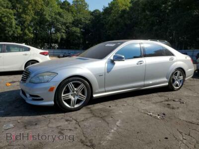 2012 Mercedes-Benz S-CLASS 550, silver — VIN WDDNG7DBXCA426014, Copart