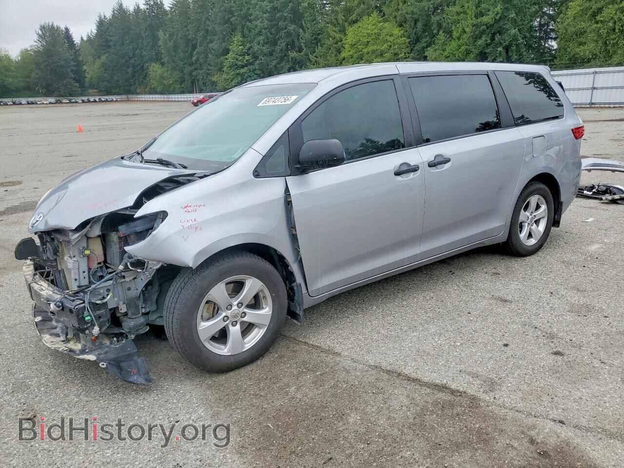 Photo 5TDZZ3DC6HS884781 - TOYOTA SIENNA 2017