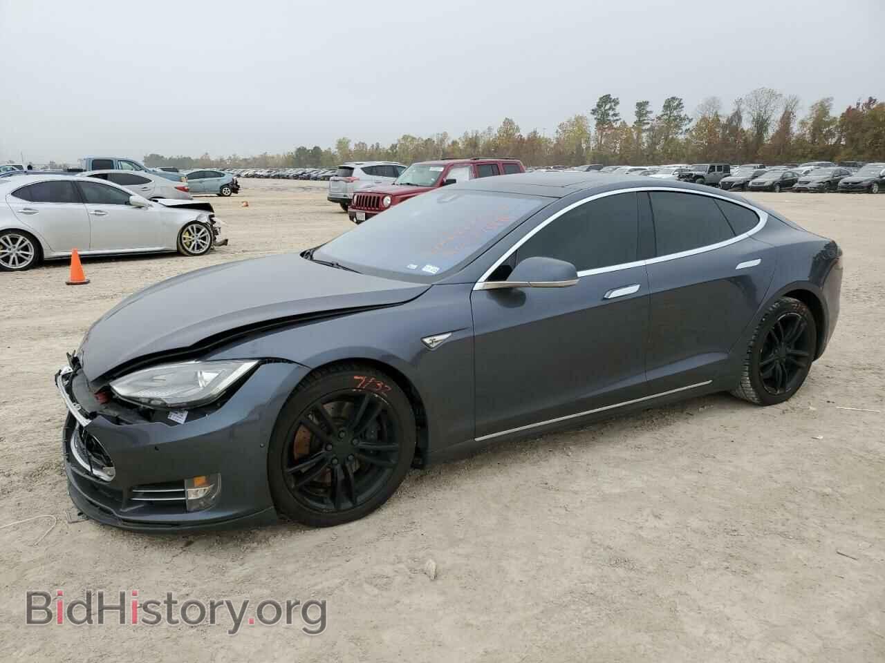 Photo 5YJSA1E21FF105386 - TESLA MODEL S 2015