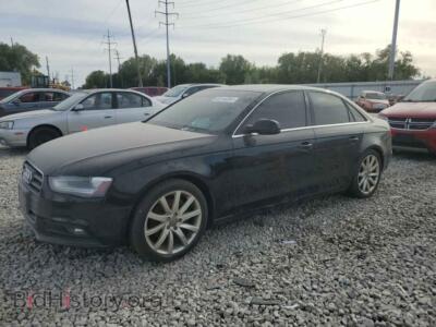 2013 Audi A4 Premium Plus, черный — VIN WAUHFAFL8DN023380, Copart