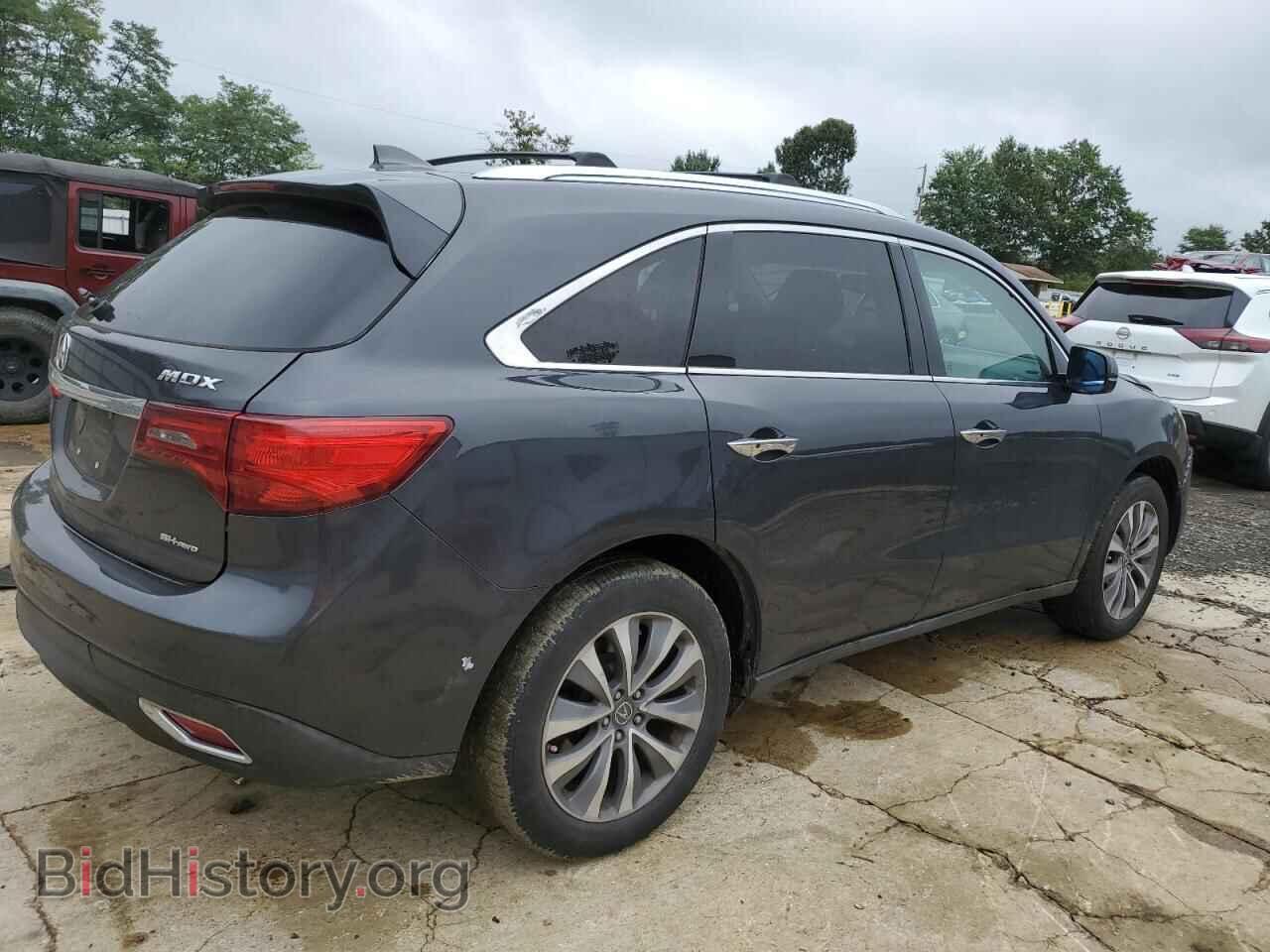 2014 ACURA MDX - VIN: 5FRYD4H48EB038802 - Фото 3