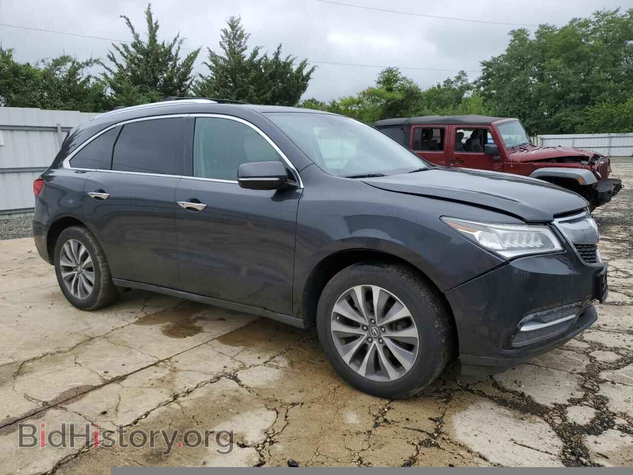 2014 ACURA MDX - VIN: 5FRYD4H48EB038802 - Фото 4