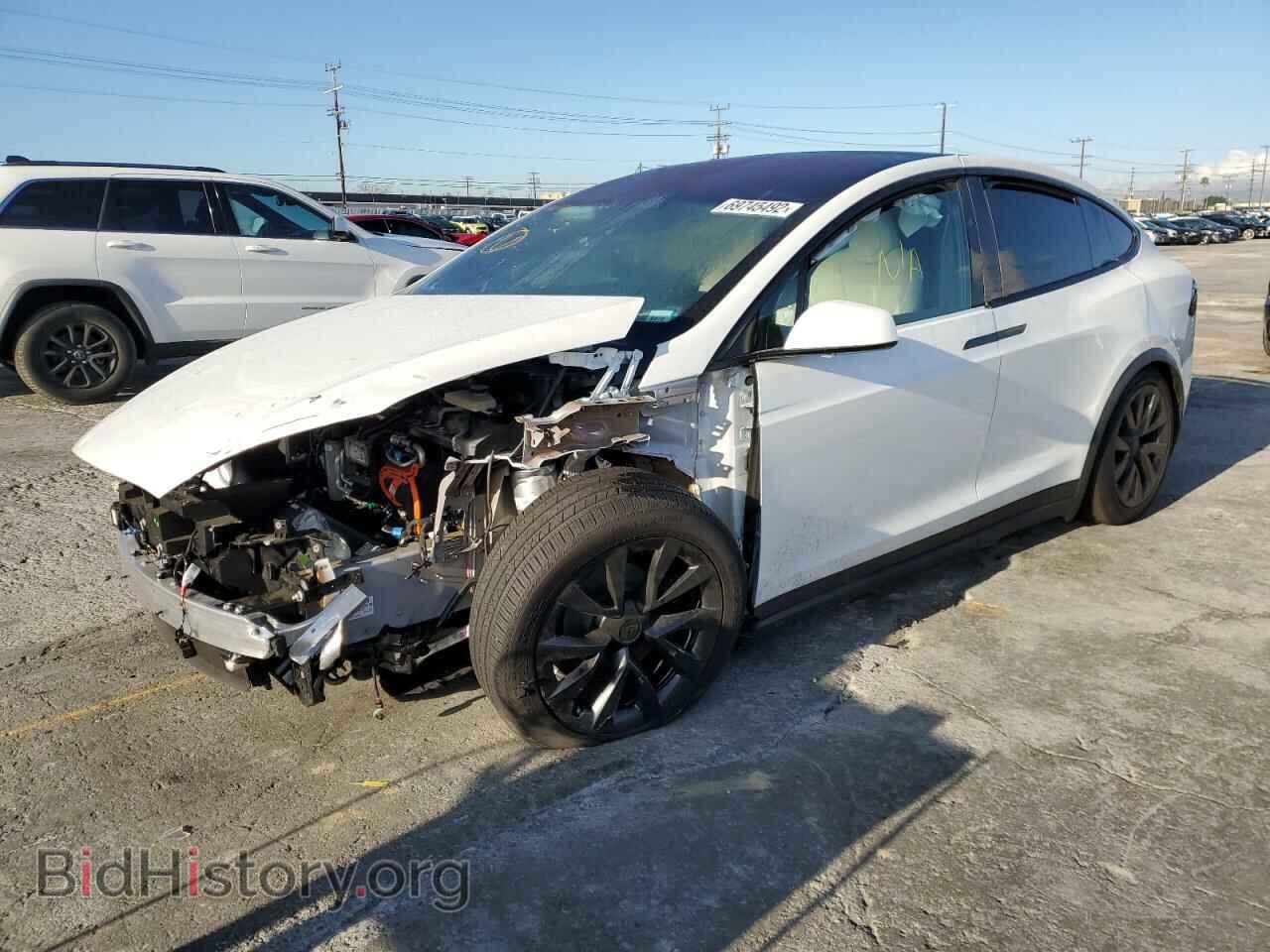 Photo 7SAXCBE53NF363152 - TESLA MODEL X 2022