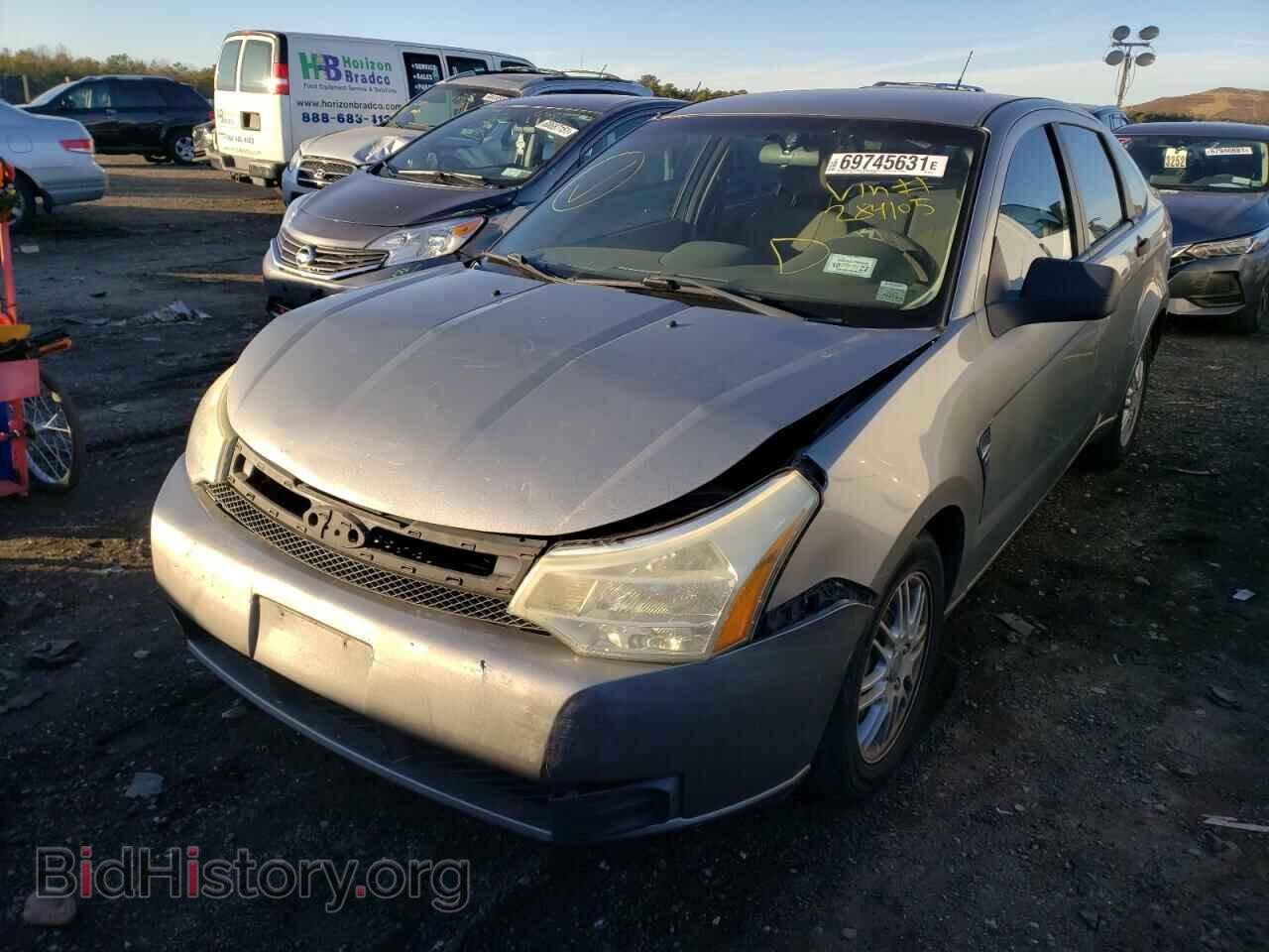 2008 FORD FOCUS - VIN: 1FAHP35N28W284105 - Фото 2