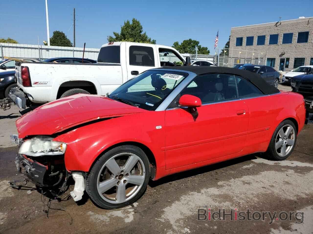 Audi s4 красная 2008