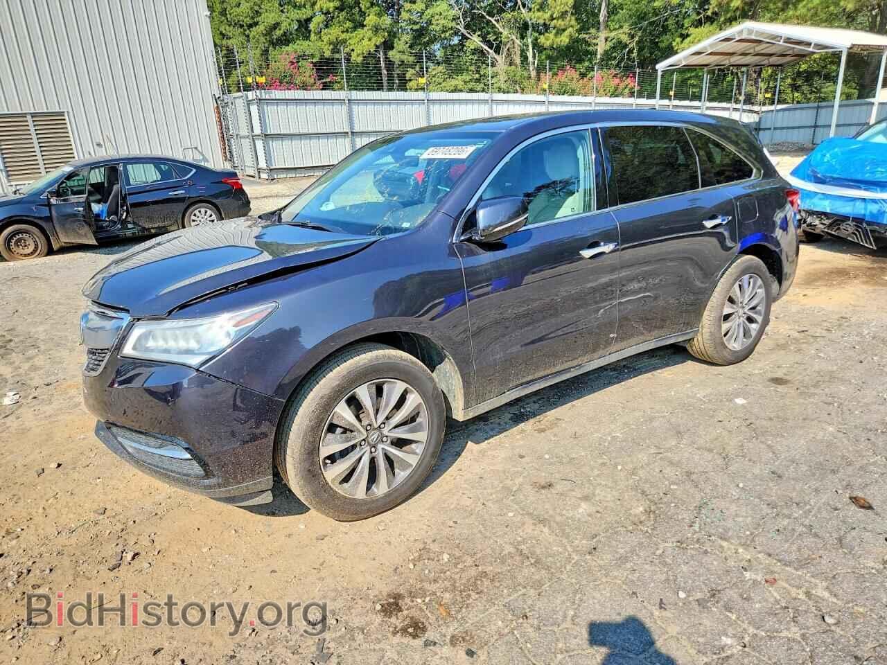 Photo 5FRYD3H41GB001006 - ACURA MDX 2016