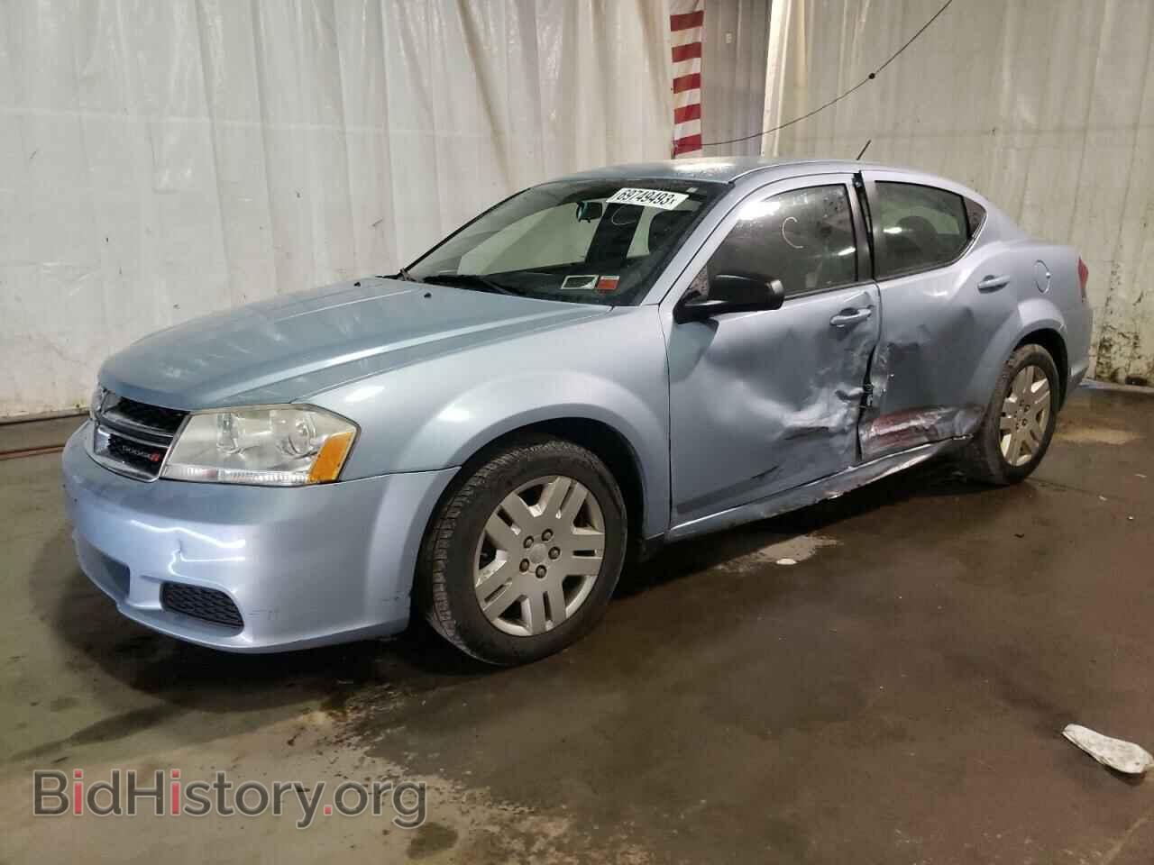 Фотография 1C3CDZAB9DN725163 - DODGE AVENGER 2013