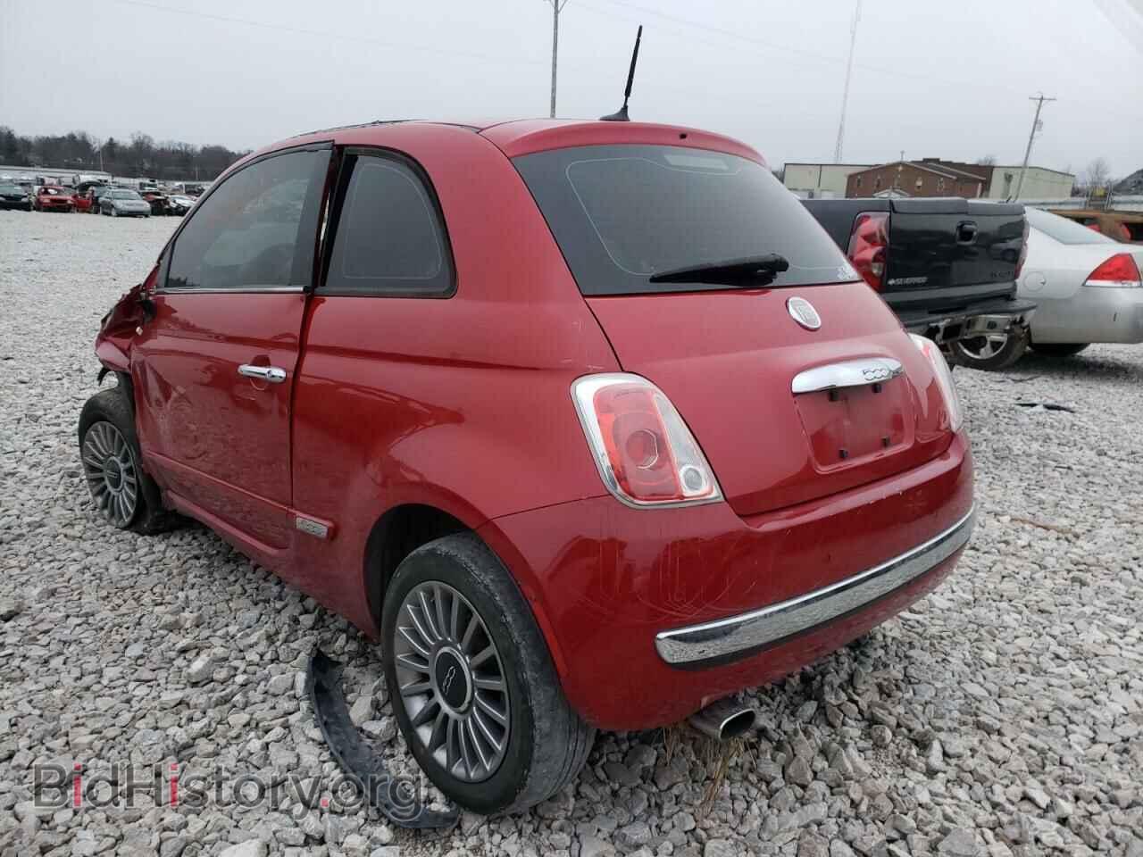 2012 FIAT 500 - VIN: 3C3CFFCR6CT316636 - Фото 3