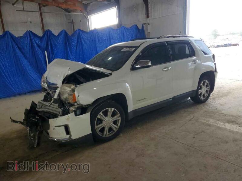 2016 GMC TERRAIN SLT (VIN 2GKALPEK9G6258943) — photo 1 of 15, Copart, damage: front end