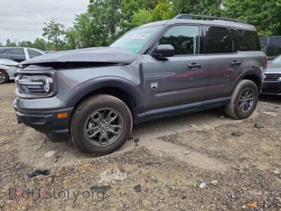 2023 Ford BRONCO Big Bend, gray — VIN 3FMCR9B67PRE02693, Copart