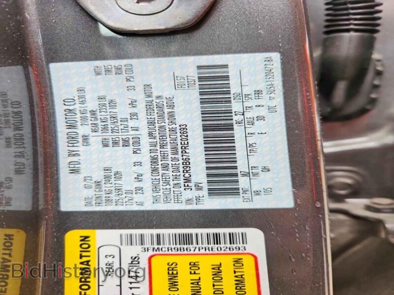2023 Ford BRONCO (VIN 3FMCR9B67PRE02693) — photo 13 of 15