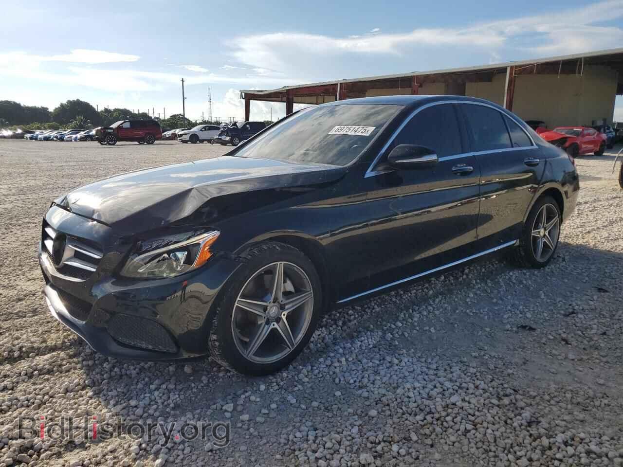 Photo 55SWF4JB3FU045328 - MERCEDES-BENZ C-CLASS 2015