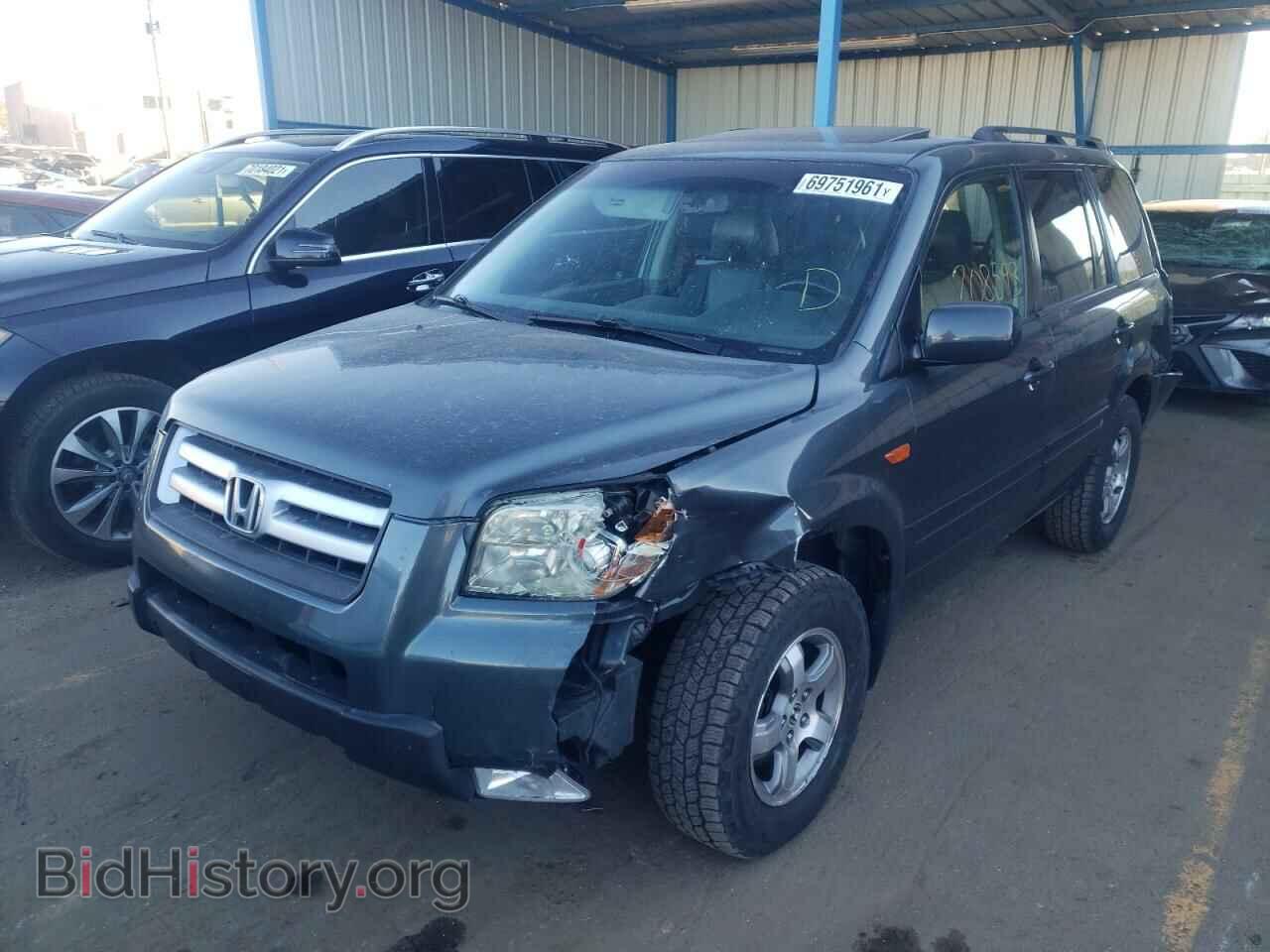 2006 HONDA PILOT - VIN: 2HKYF18536H516596 - Фото 2