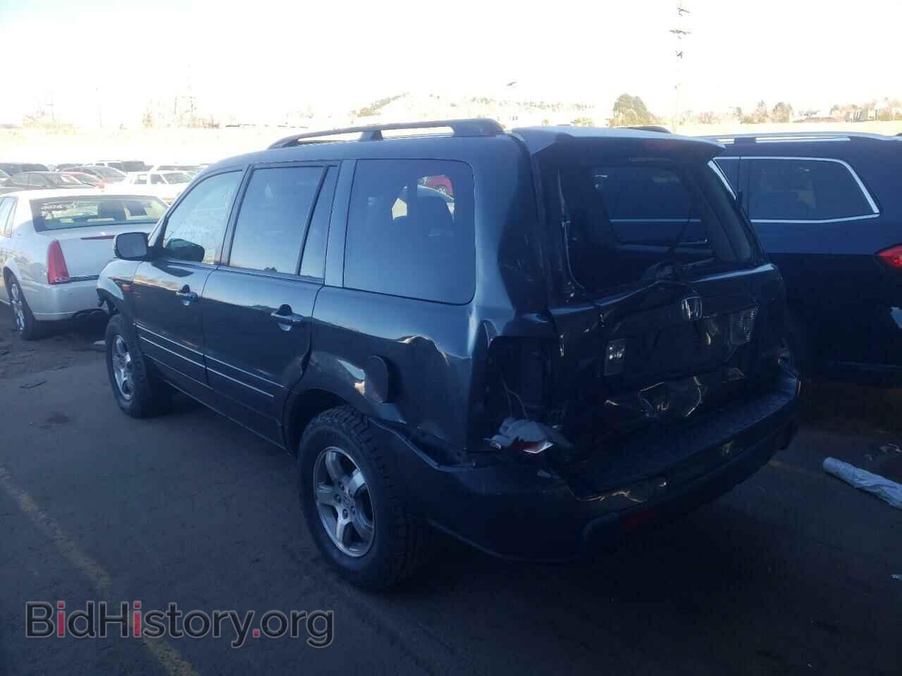 2006 HONDA PILOT - VIN: 2HKYF18536H516596 - Фото 3