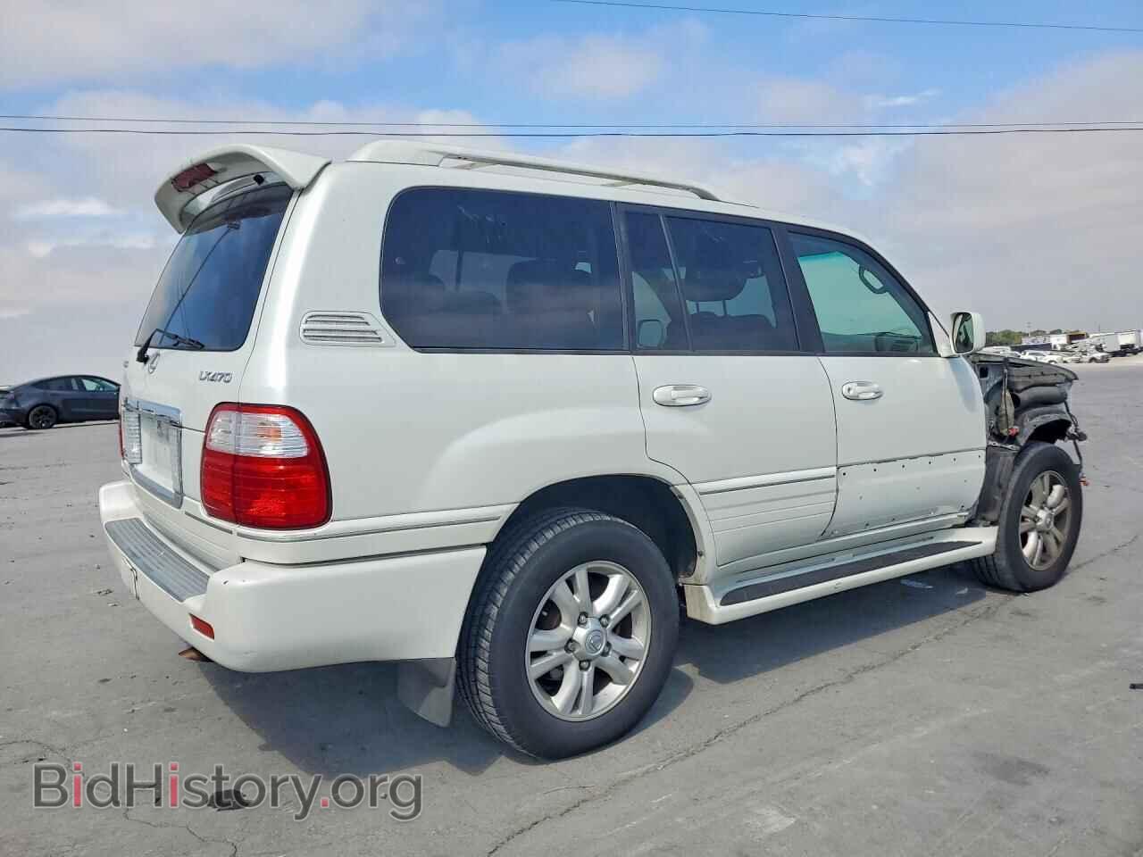 2005 LEXUS LX470 - VIN: JTJHT00W653552863 - Фото 3