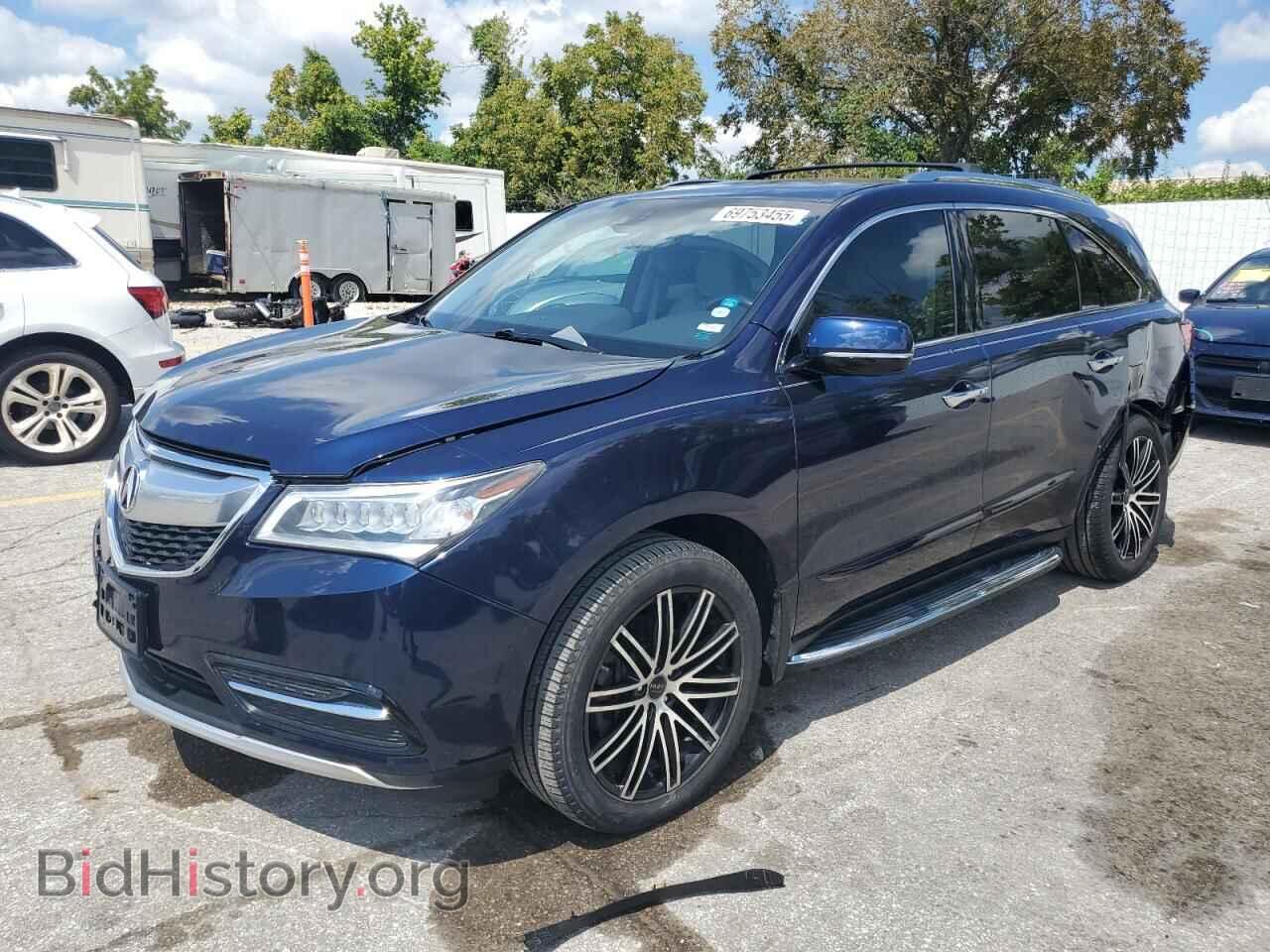 Фотография 5FRYD4H41EB034445 - ACURA MDX 2014