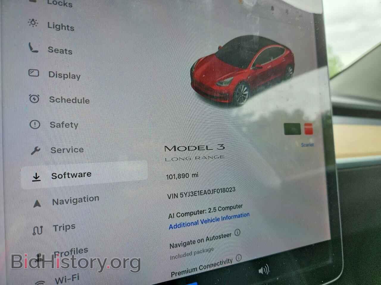 2018 TESLA MODEL 3 - VIN: 5YJ3E1EA0JF018023 - Photo 9