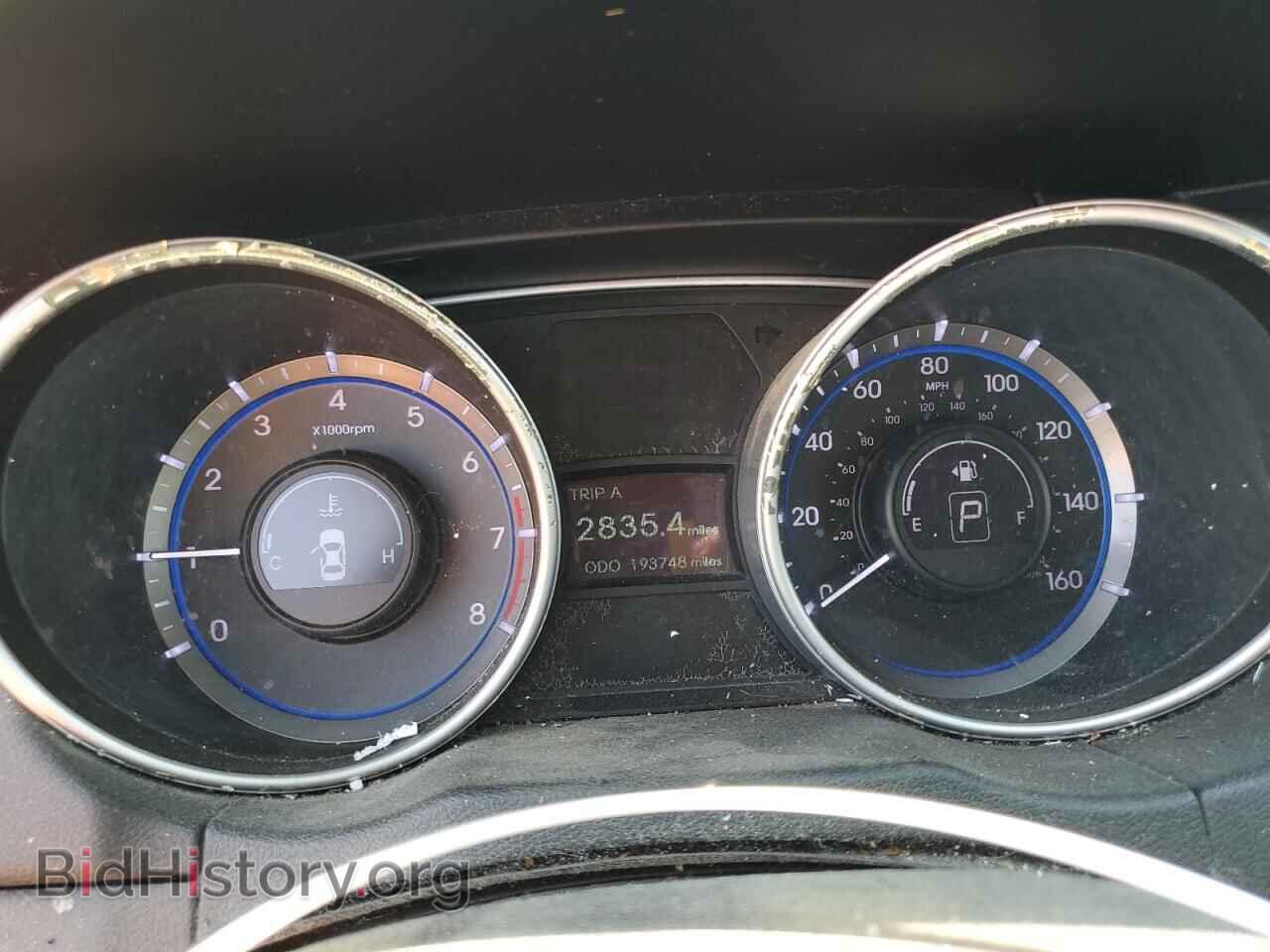 2012 HYUNDAI SONATA - VIN: 5NPEC4AB1CH457282 - Фото 9