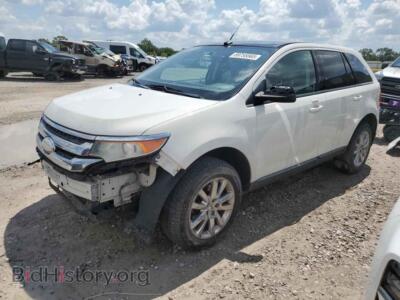 2012 Ford EDGE SEL, white — VIN 2FMDK3JC4CBA27383, Copart