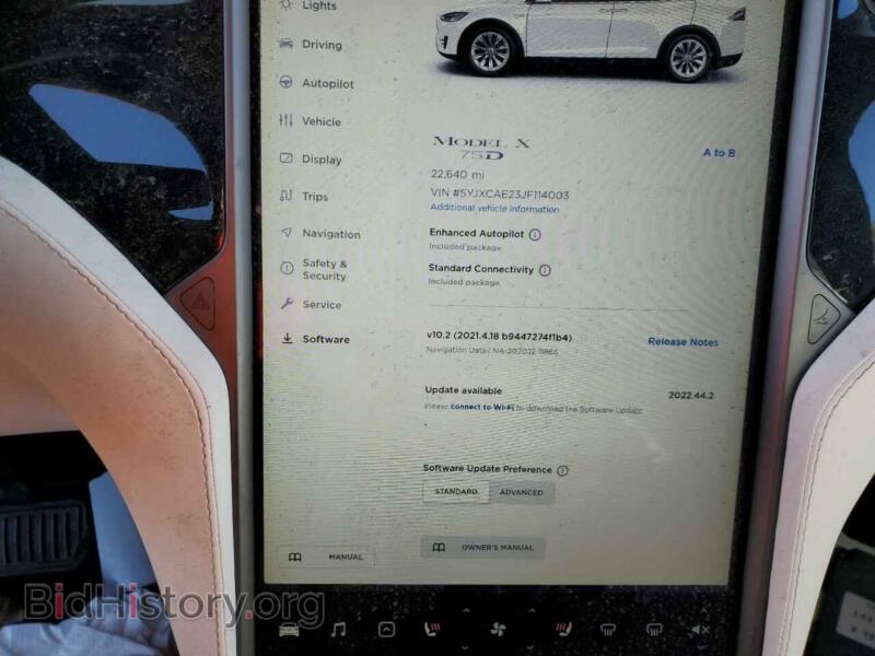 2018 Tesla MODEL X (VIN 5YJXCAE23JF114003) — фото 9 из 12