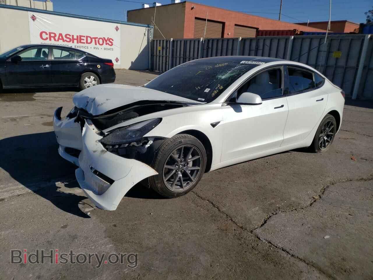 Photo 5YJ3E1EA3MF928933 - TESLA MODEL 3 2021