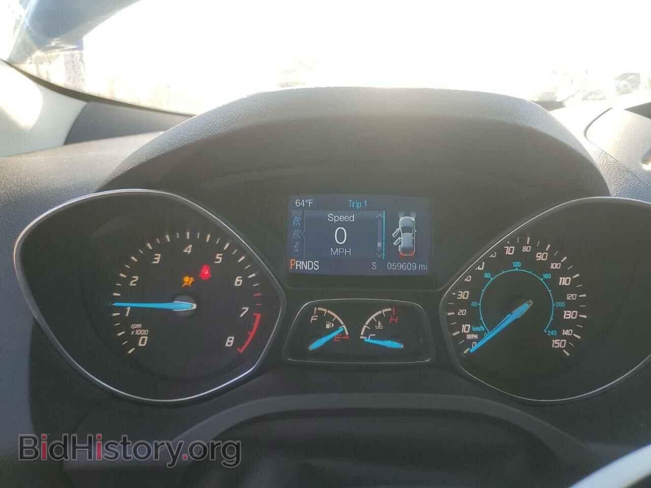 2014 FORD ESCAPE - VIN: 1FMCU0GX4EUC94728 - Фото 9