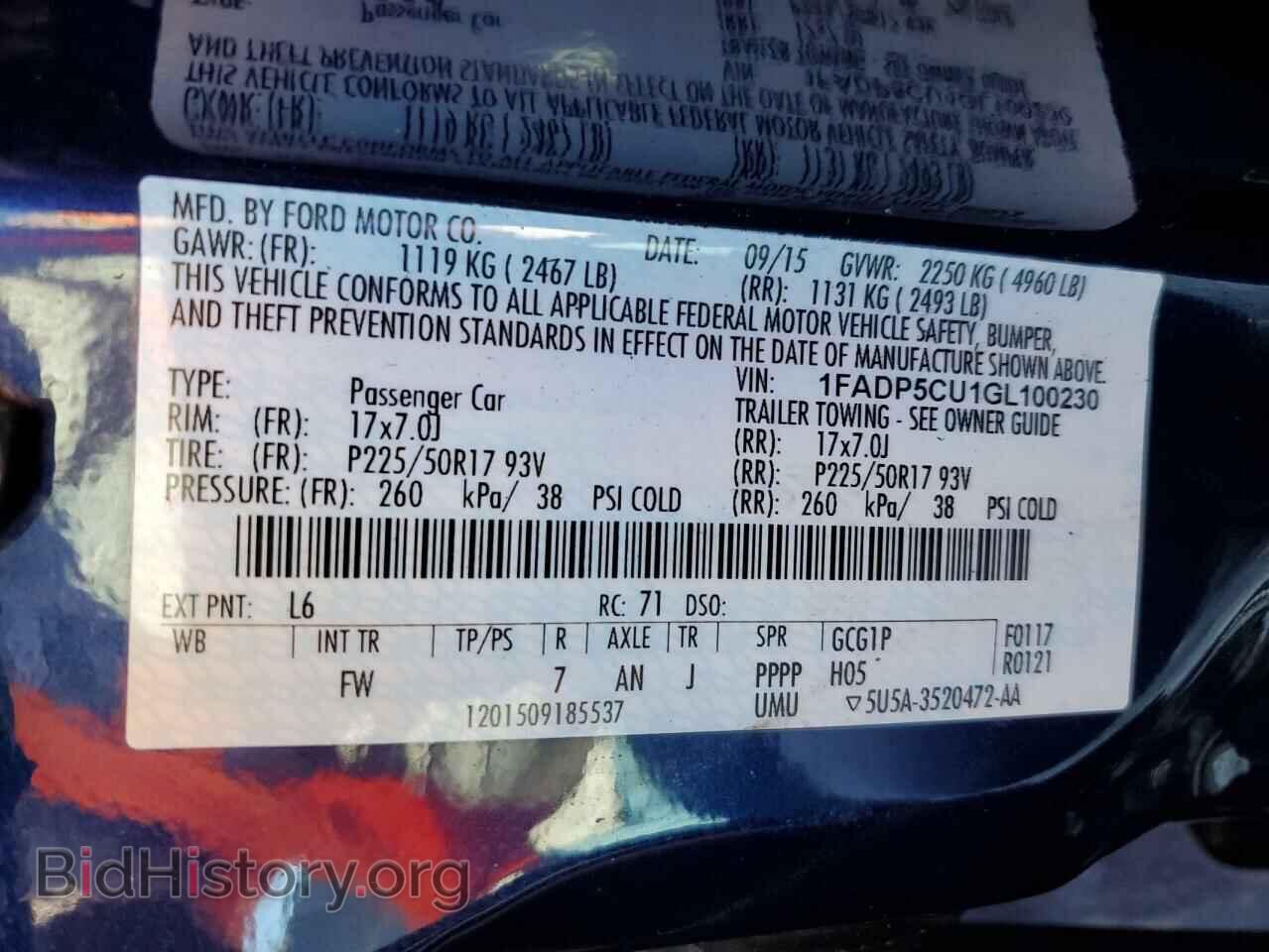 2016 FORD CMAX - VIN: 1FADP5CU1GL100230 - Photo 12