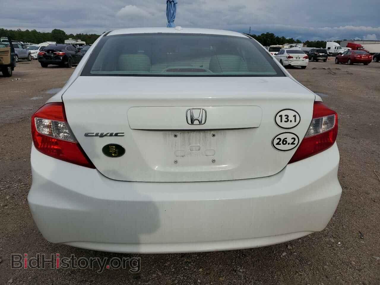 2012 HONDA CIVIC - VIN: 2HGFB2F96CH506746 - Фото 6