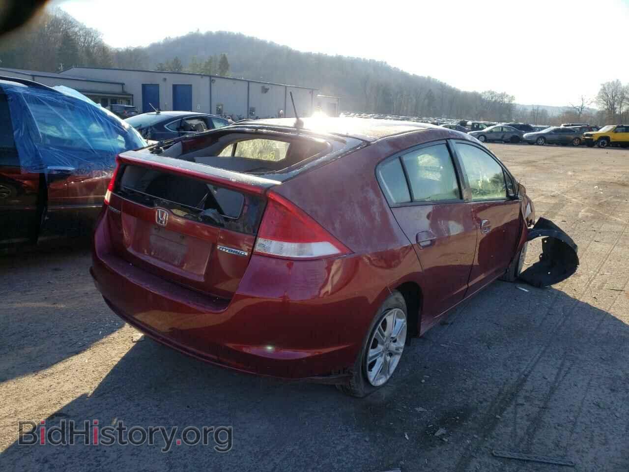 2010 HONDA INSIGHT - VIN: JHMZE2H74AS033657 - Фото 4