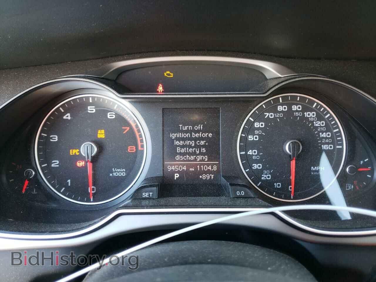 2014 AUDI A4 - VIN: WAUBFAFL4EN007975 - Фото 9
