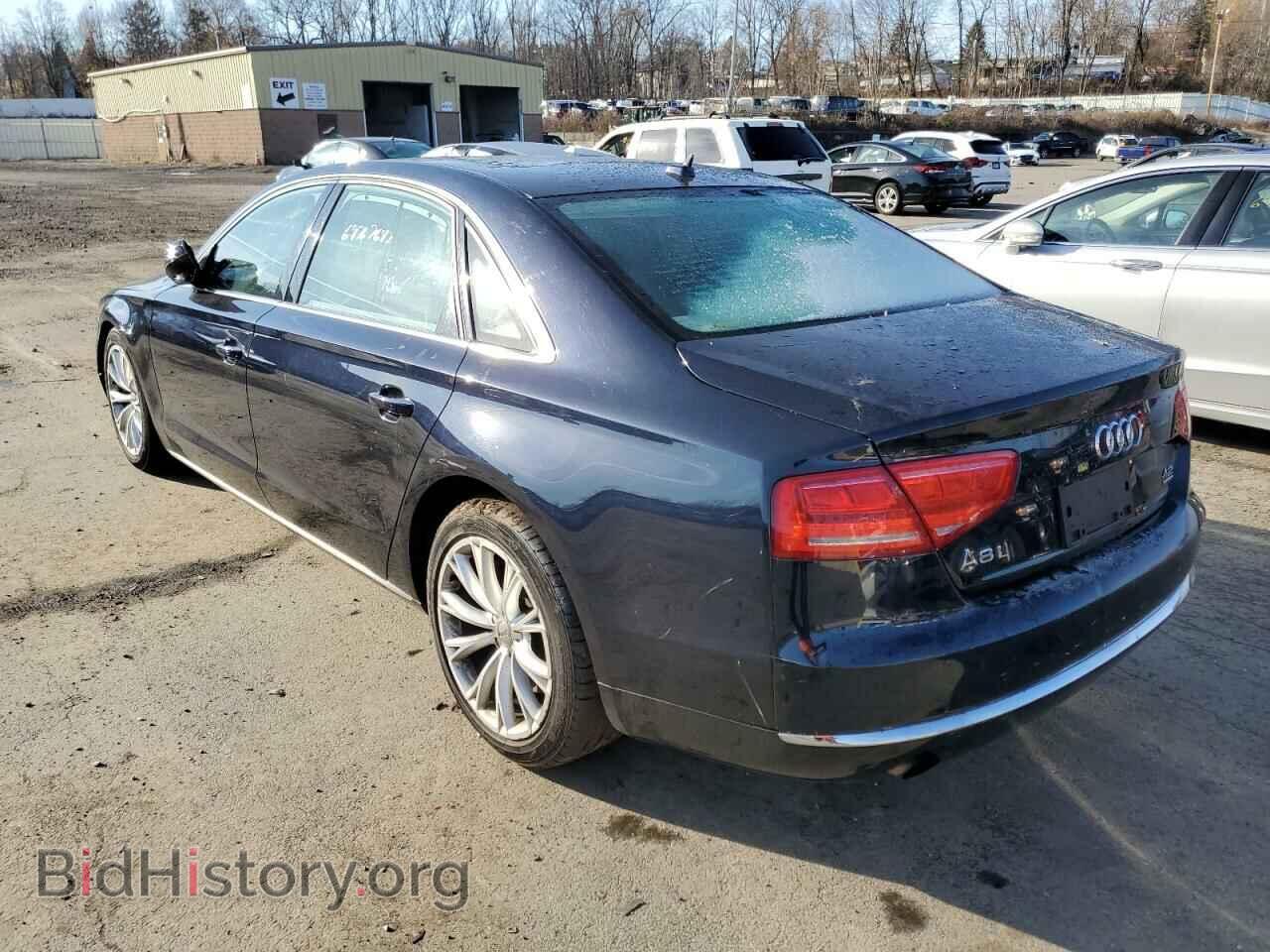2012 AUDI A8 - VIN: WAURVAFD4CN022225 - Фото 2