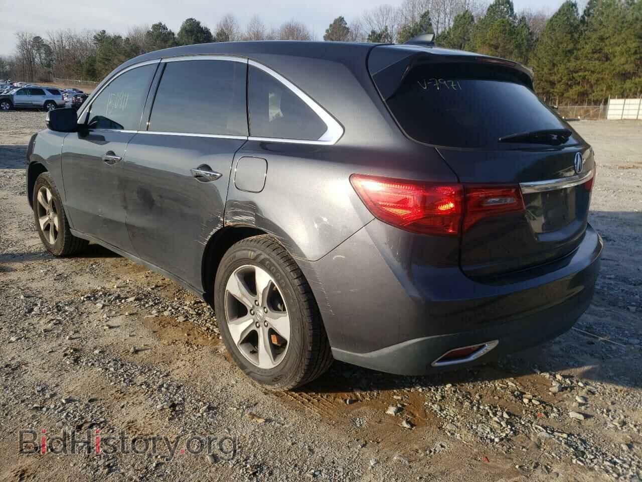 2014 ACURA MDX - VIN: 5FRYD3H27EB007971 - Фото 3