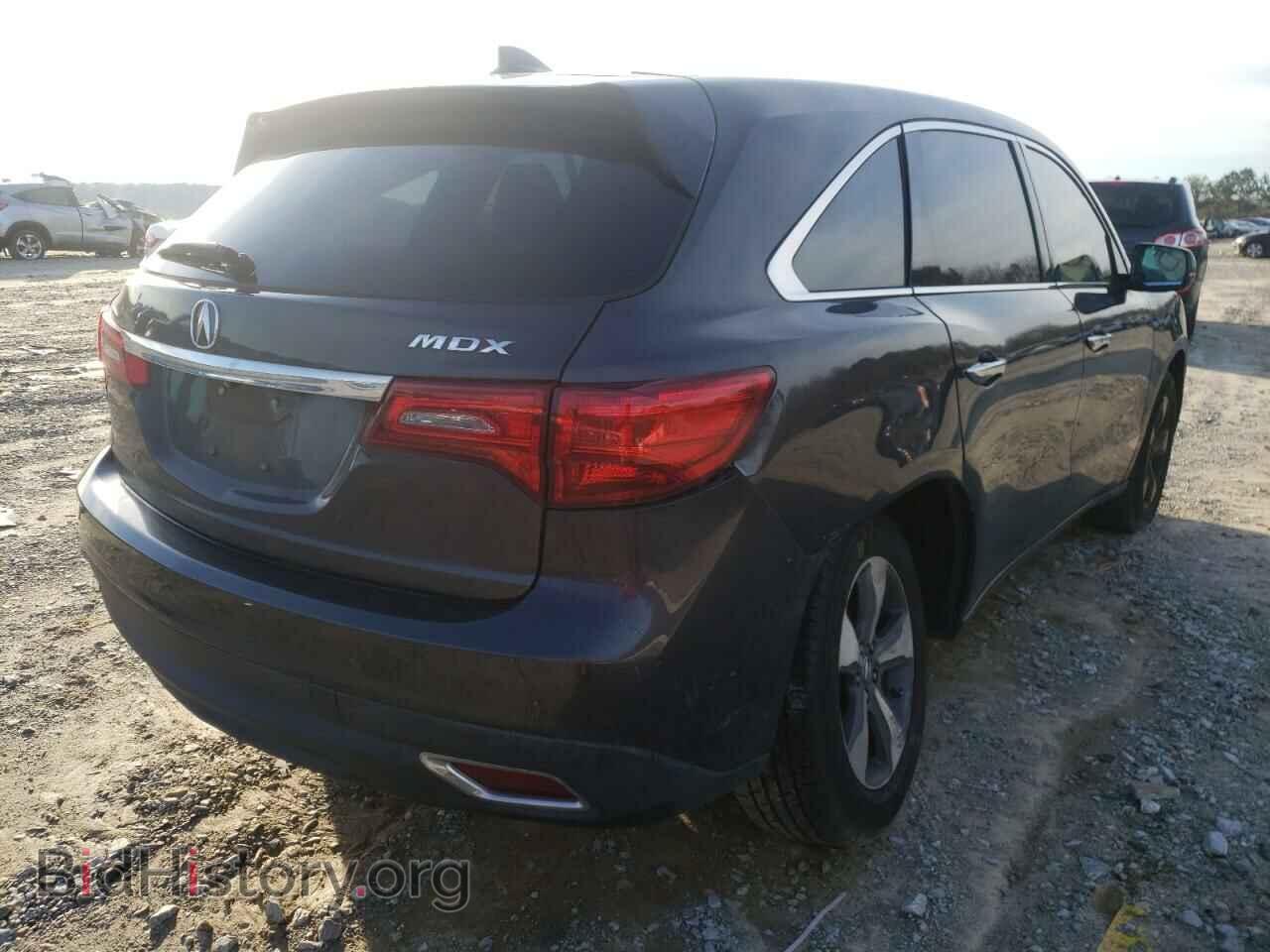 2014 ACURA MDX - VIN: 5FRYD3H27EB007971 - Фото 4