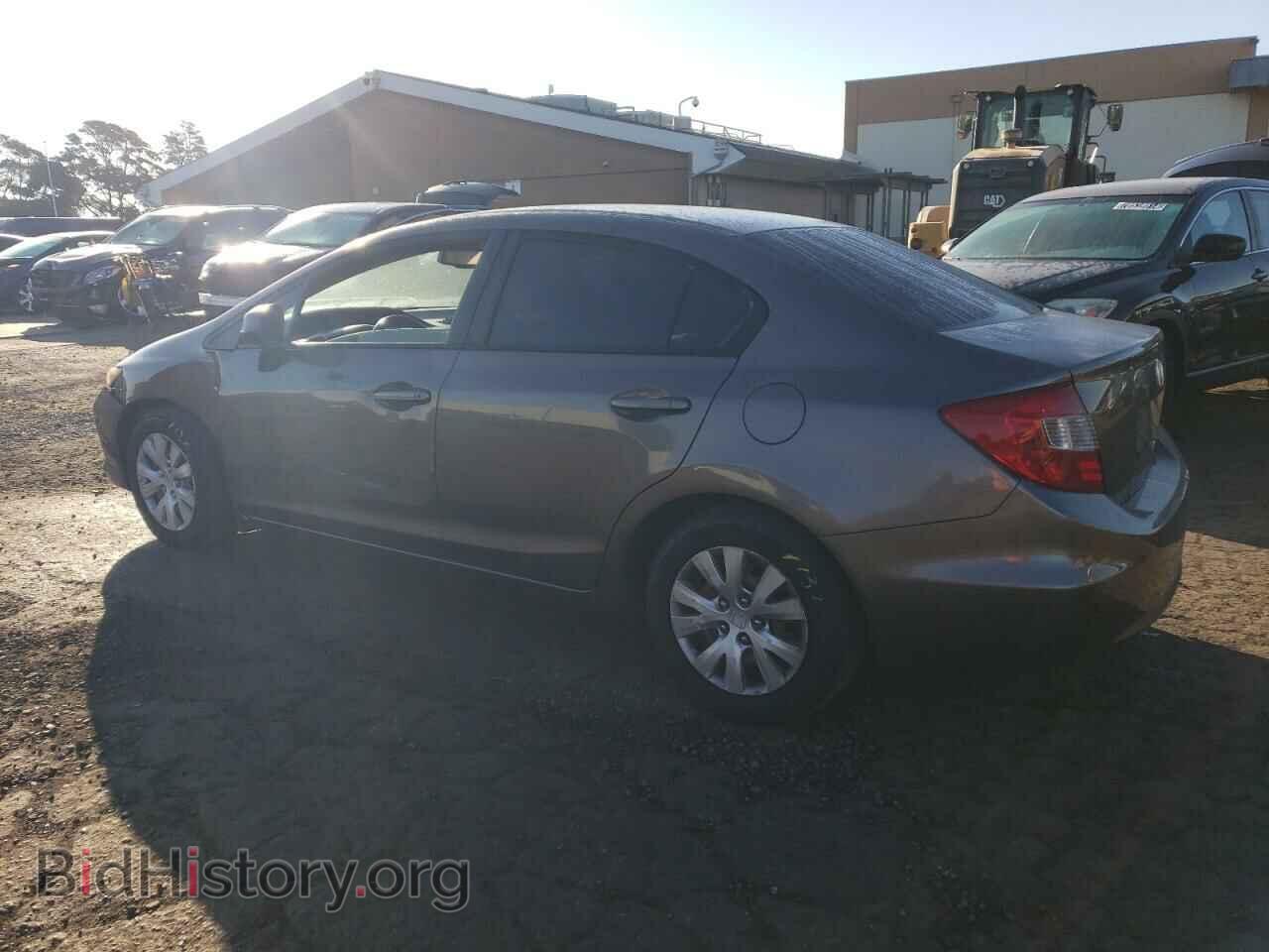 2012 HONDA CIVIC - VIN: 2HGFB2F51CH587815 - Фото 2