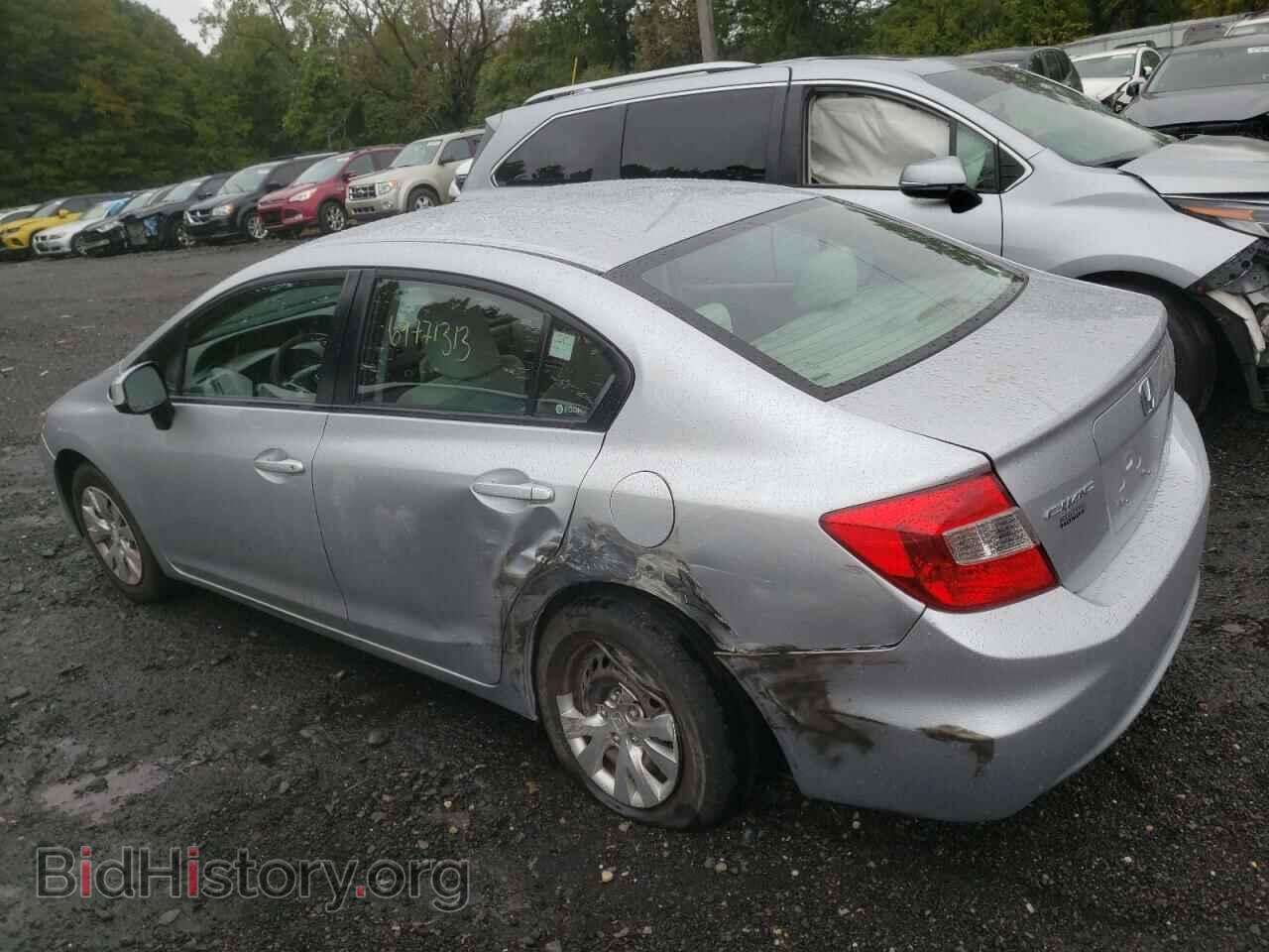 2012 HONDA CIVIC - VIN: 19XFB2F54CE391510 - Фото 2