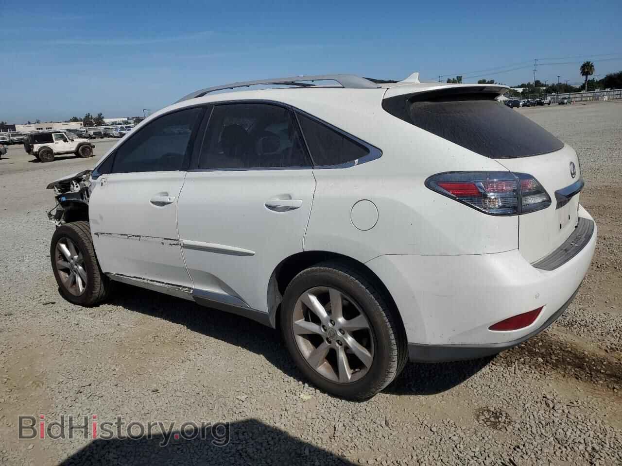 2012 LEXUS RX350 - VIN: 2T2BK1BAXCC149956 - Фото 2