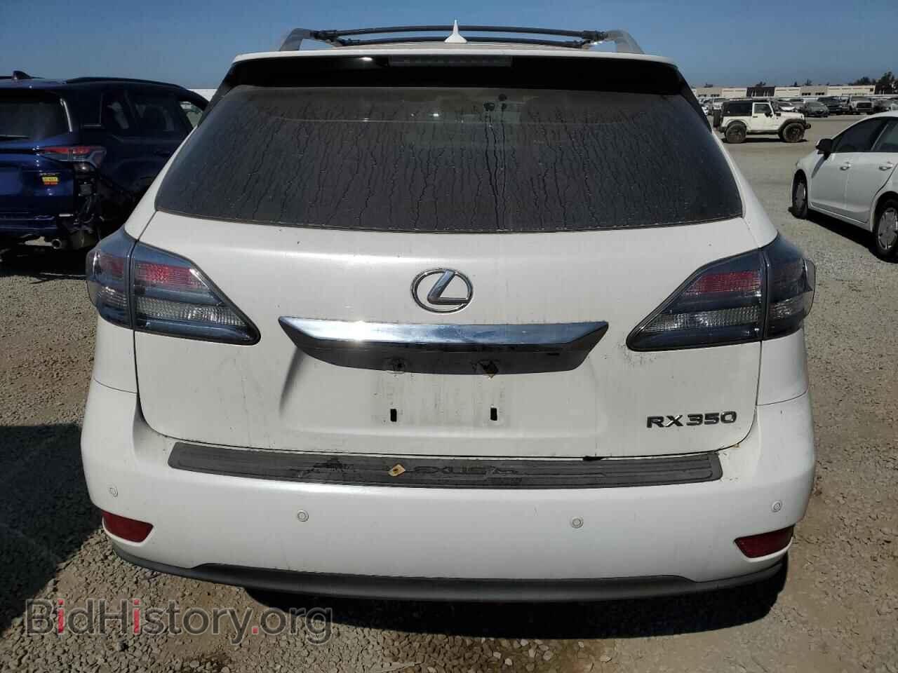 2012 LEXUS RX350 - VIN: 2T2BK1BAXCC149956 - Фото 6