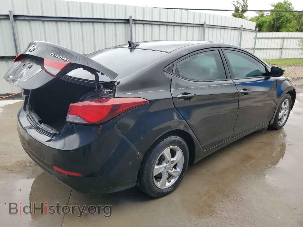2014 HYUNDAI ELANTRA - VIN: 5NPDH4AE8EH483775 - Фото 3