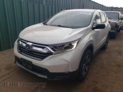 2017 Honda CRV CR-V LX, white — VIN 5J6RW6H37HL003473, Copart