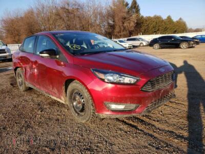 2016 Ford FOCUS Focus SE, бордовый — VIN 1FADP3F28GL287142, Copart