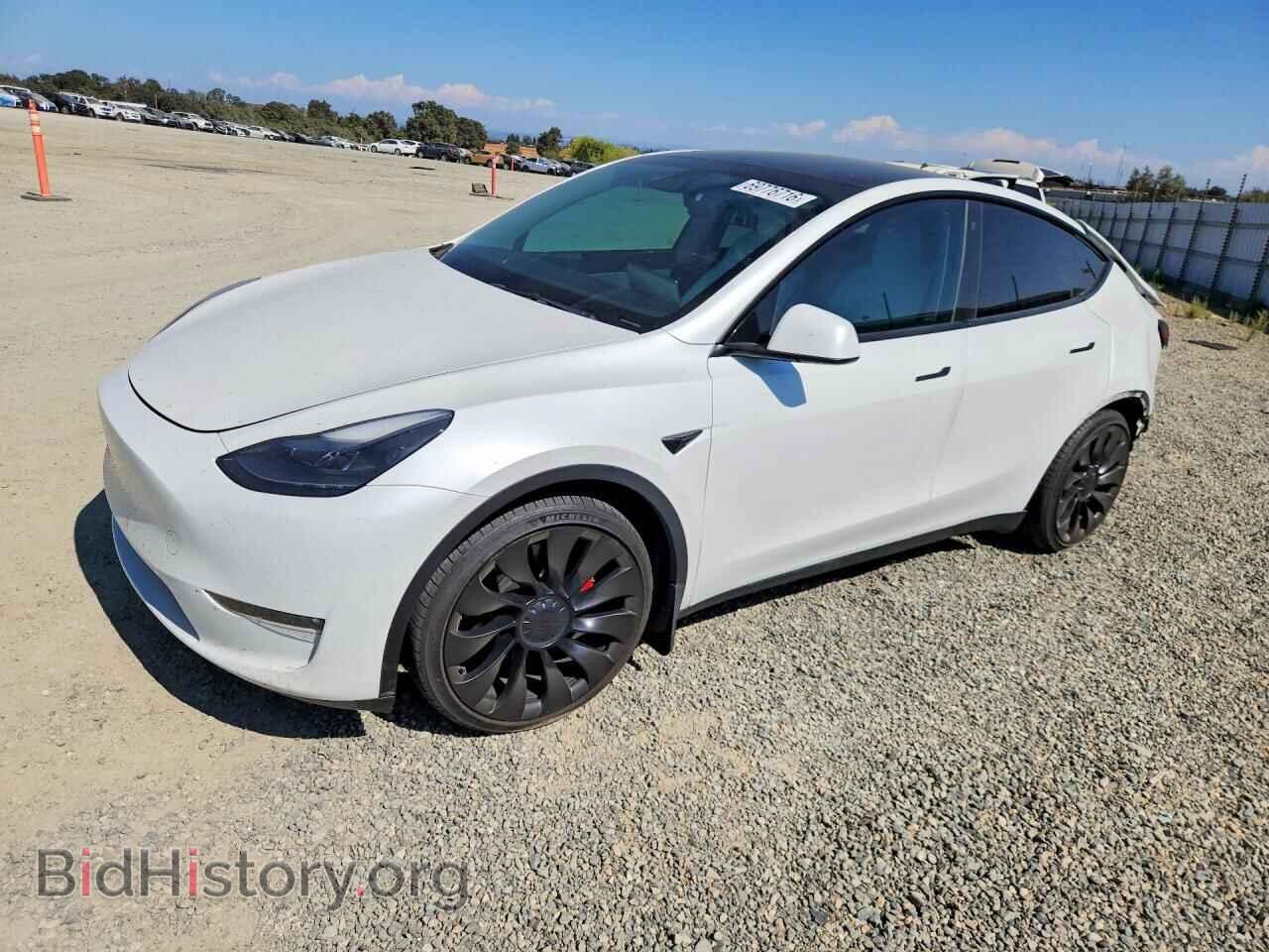Фотография 7SAYGDEF8NF453605 - TESLA MODEL Y 2022