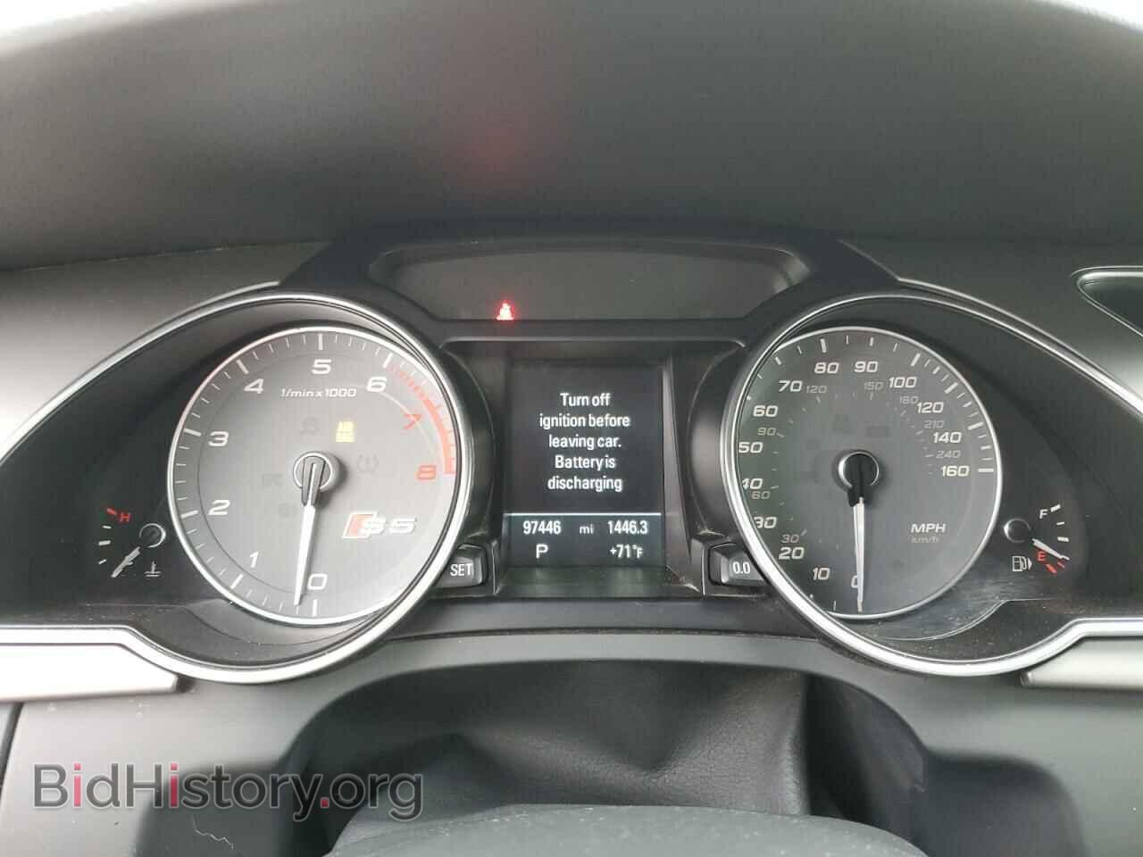 2014 AUDI S5/RS5 - VIN: WAUCGAFHXEN014135 - Фото 9